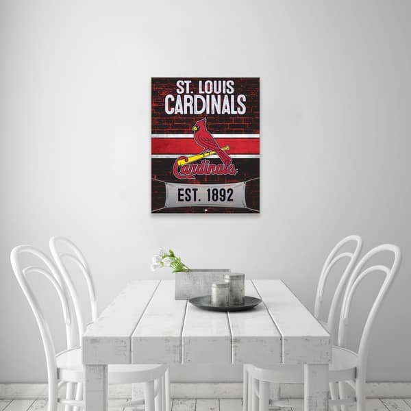 St. Louis Cardinals Brickyard Printed Canvas - Bed Bath & Beyond - 28530443