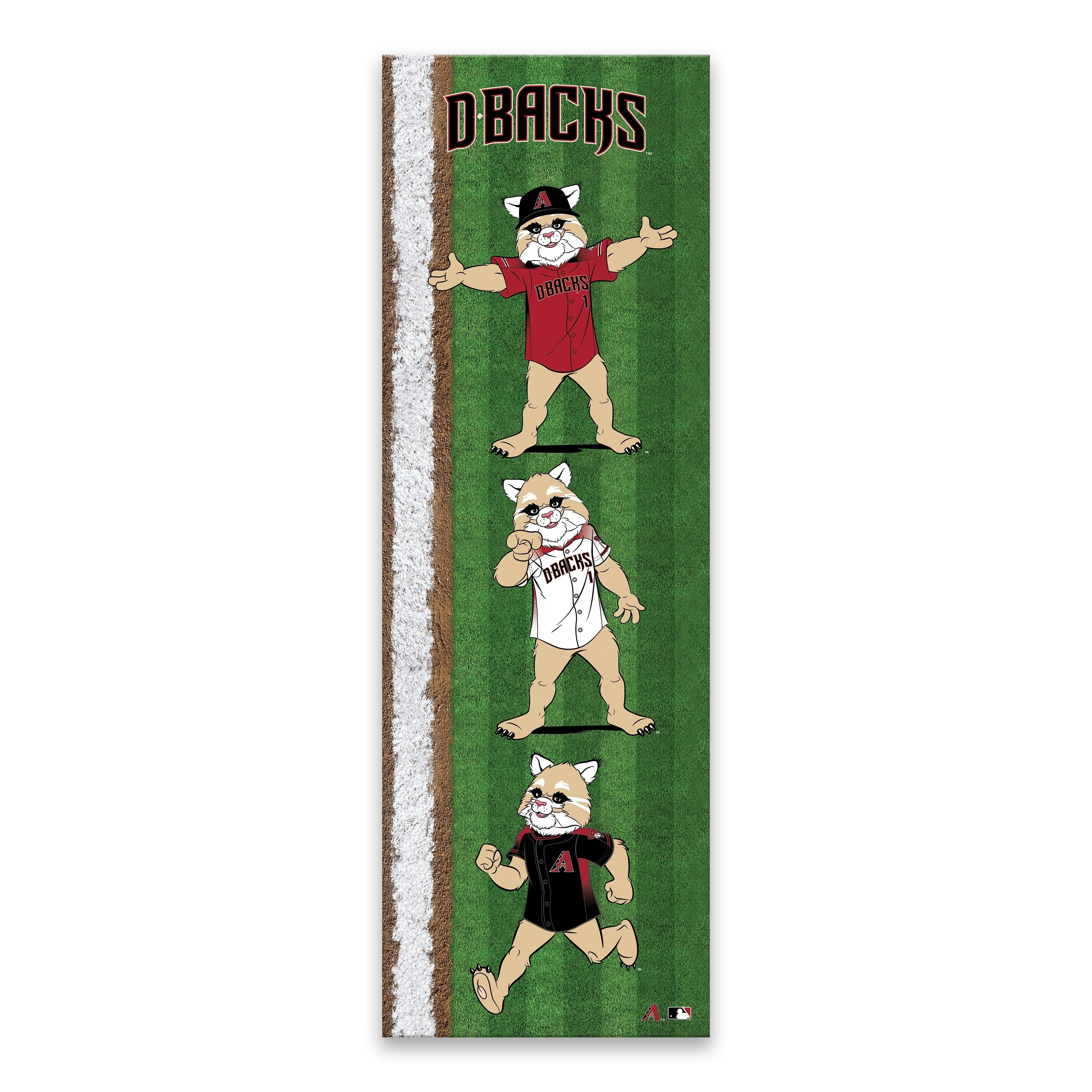 Personalized Arizona Diamondbacks Mascot Dbacks All Over Pri