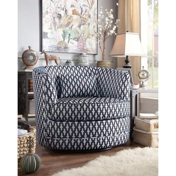 Barrel Swivel Chairs Living Room See More on | Silktool Did You Know?