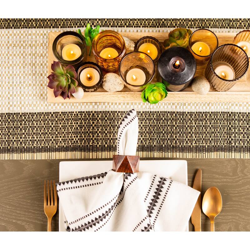 DII Urban Oasis Reed Table Toppers