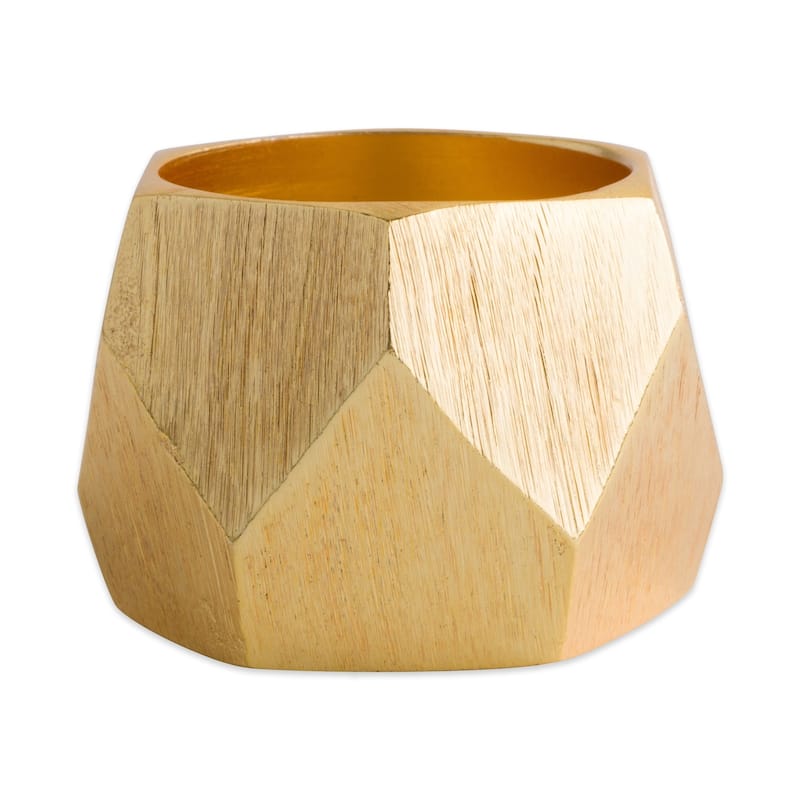 DII Geometric Napkin Ring (Set of 6)