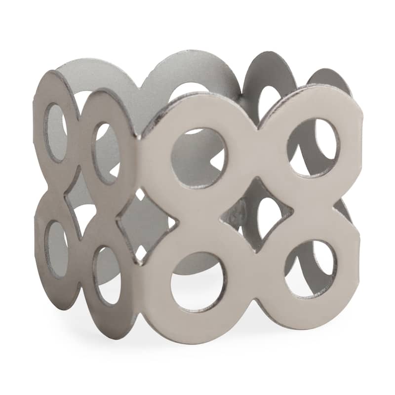 DII Geometric Napkin Ring (Set of 6)