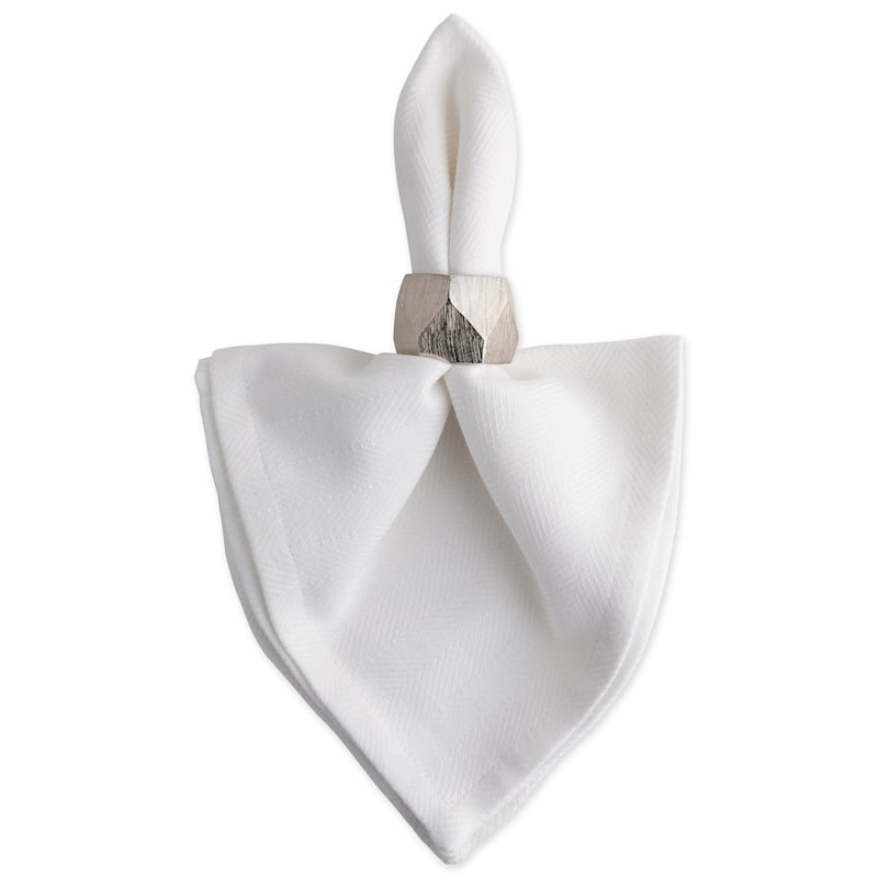 DII Geometric Napkin Ring (Set of 6)