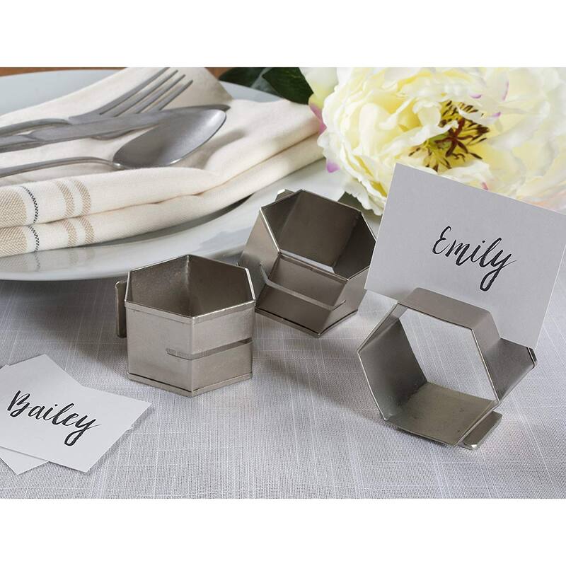 DII Geometric Napkin Ring (Set of 6)