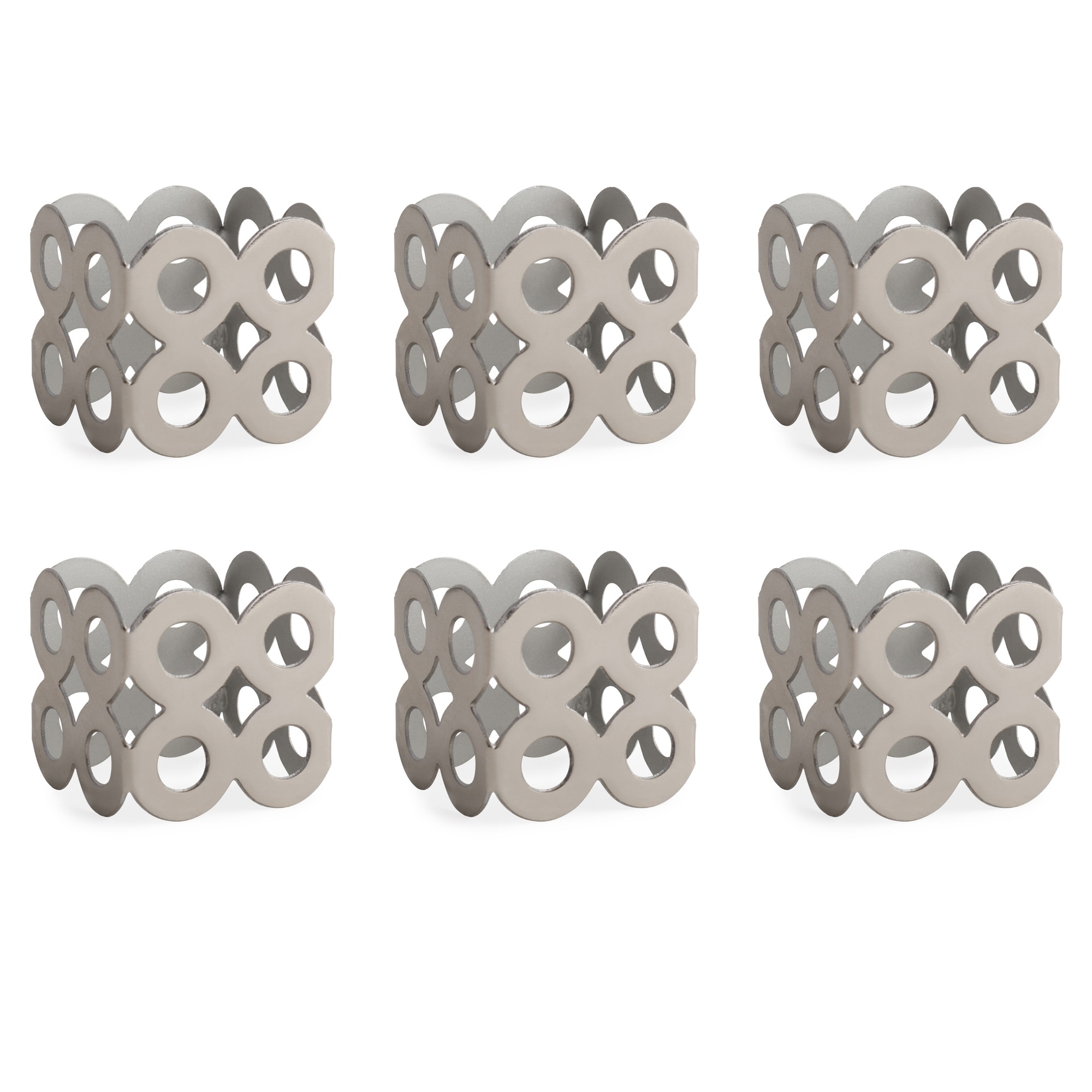 DII Geometric Napkin Ring (Set of 6)