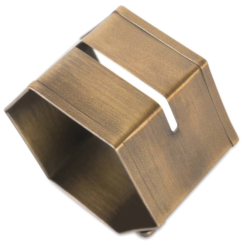 DII Geometric Napkin Ring (Set of 6)