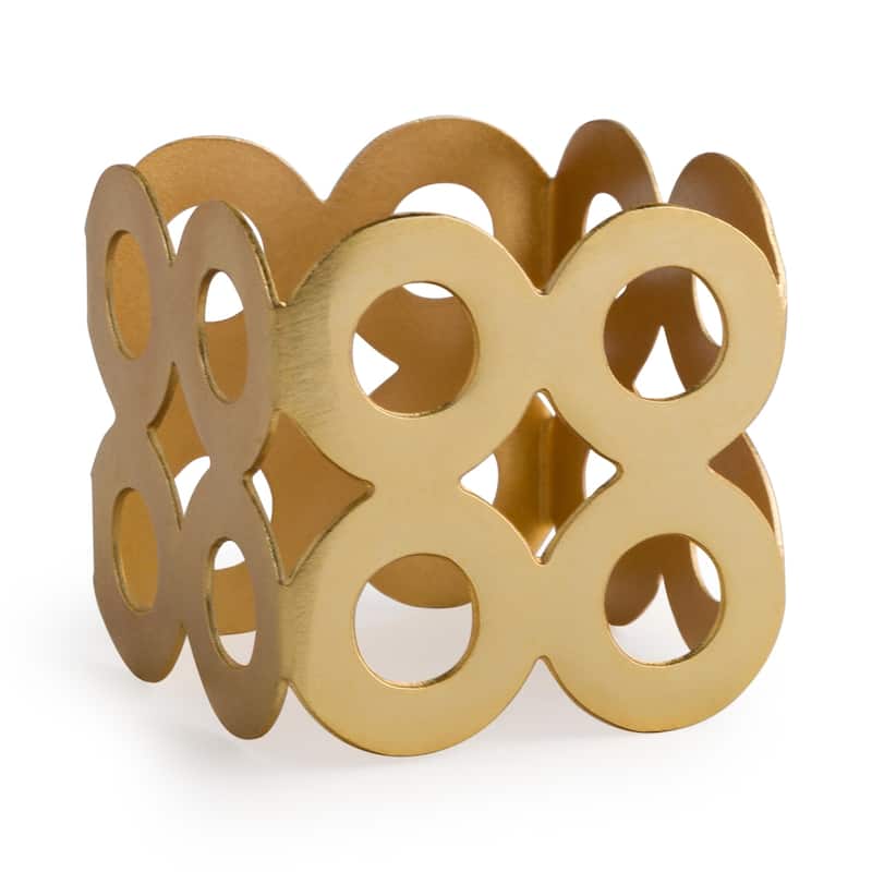 DII Geometric Napkin Ring (Set of 6)