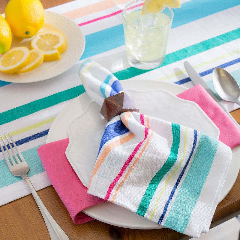 DII Geometric Napkin Ring (Set of 6)