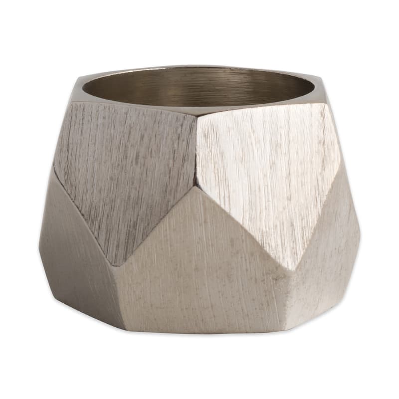 DII Geometric Napkin Ring (Set of 6)