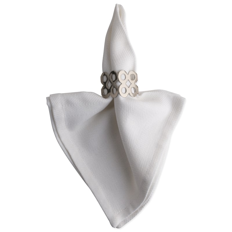 DII Geometric Napkin Ring (Set of 6)