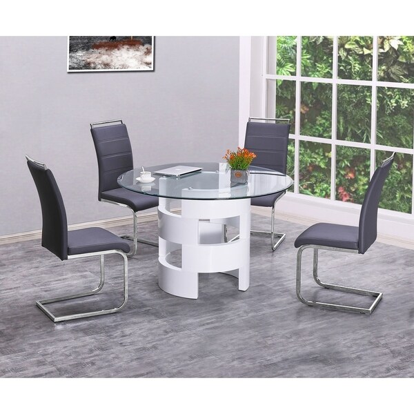 Shop Best Quality Furniture 5-Piece Dining Set - On Sale - Overstock