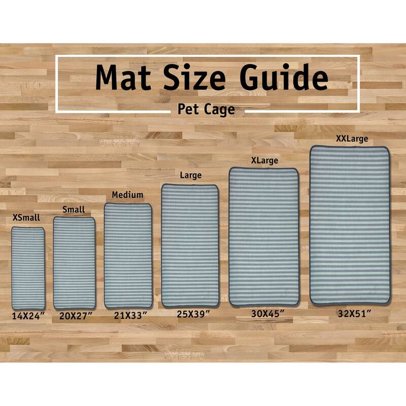 DII Stripe Cage Mat