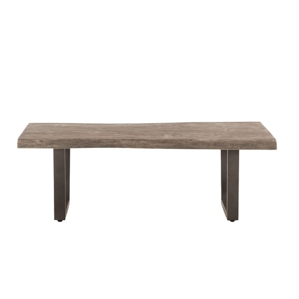 Shop New Orleans 52 Inch Weathered Gray Coffee Table