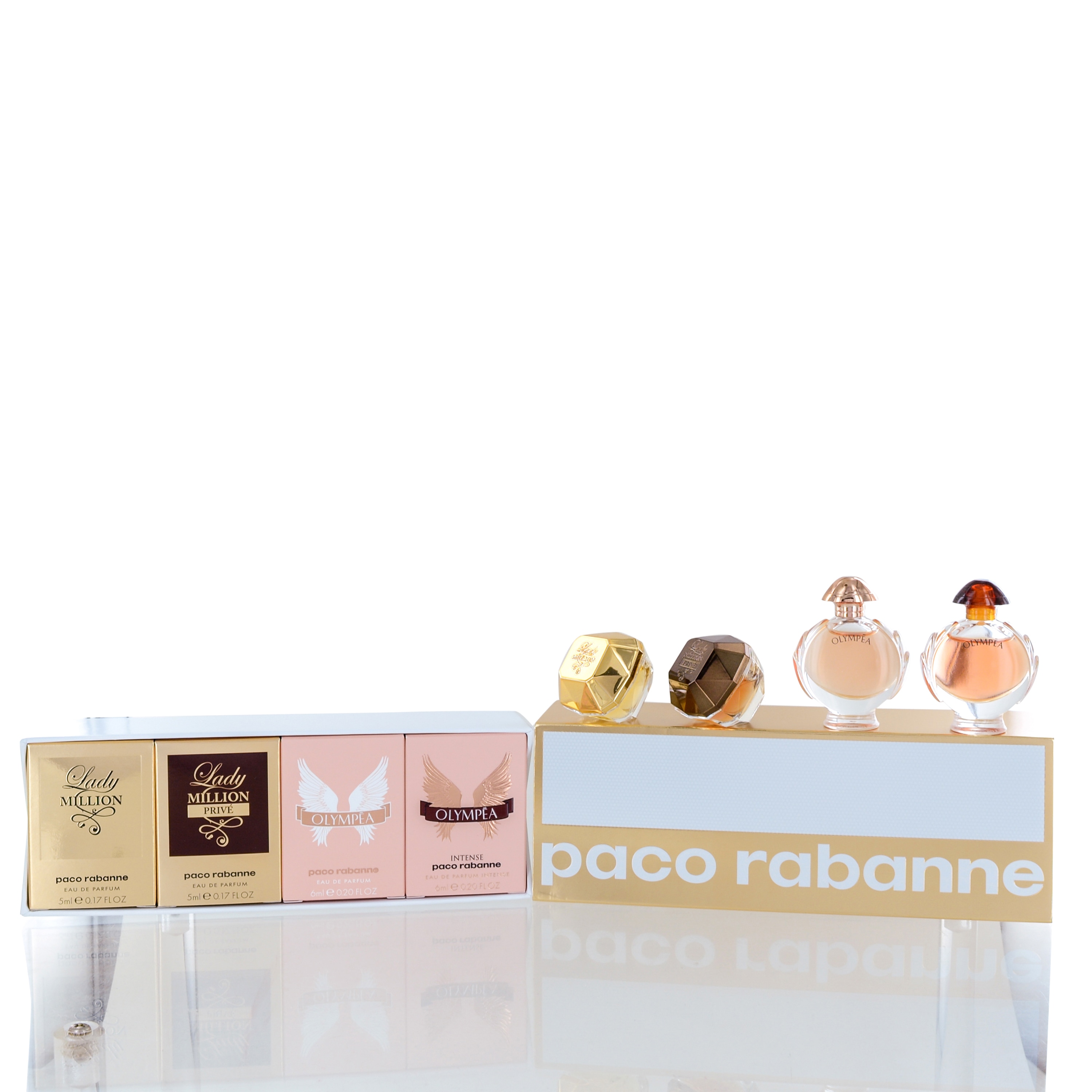 paco rabanne ladies 4 piece miniature set