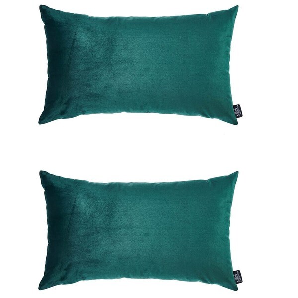 emerald green velvet throw