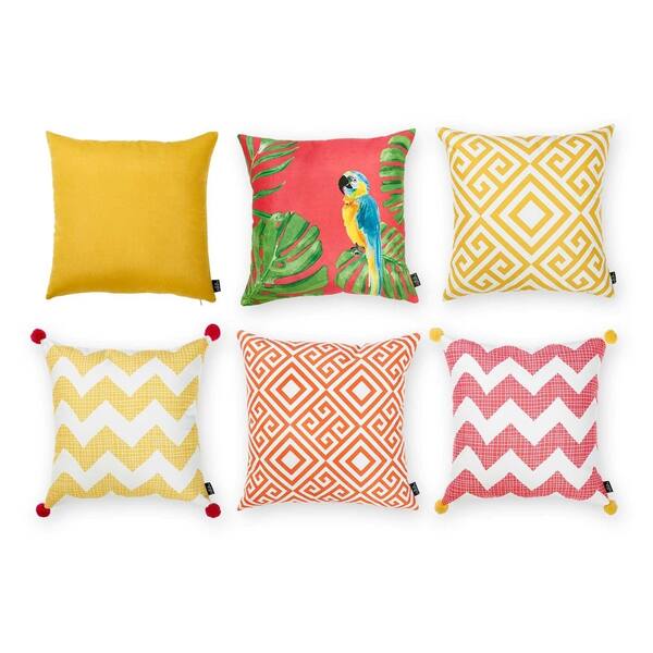 Shop Porch Den Tupelo Pink Chevron Throw Pillow Cover Free