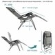 Upgrade Extra Wide Zero Gravity Chair Lounge Chairs Lawn /w Cup Holder Portable Recliner for Beach - 24" Extra Width - Thumbnail 1