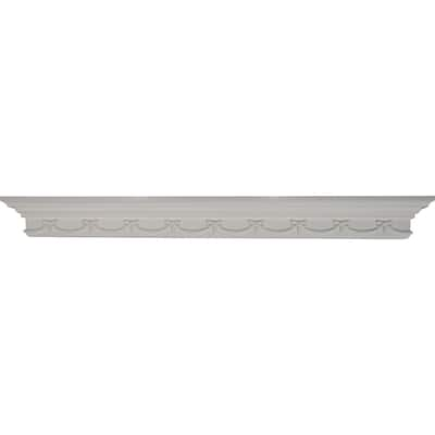 48"W x 4 3/8"H x 4 1/8"P Versailles Shelf