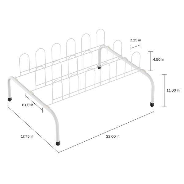 Shop Black Friday Deals On Porch Den Samantha 9 Pair Floor Shoe Rack Overstock 28535577