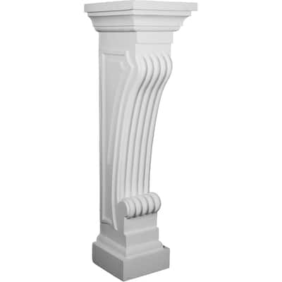 11 7/8"W x 12 3/4"D x 41 3/4"H Queenstown Surround