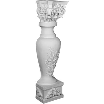 10 1/4"W x 8 1/4"D x 39 3/8"H Floral Surround