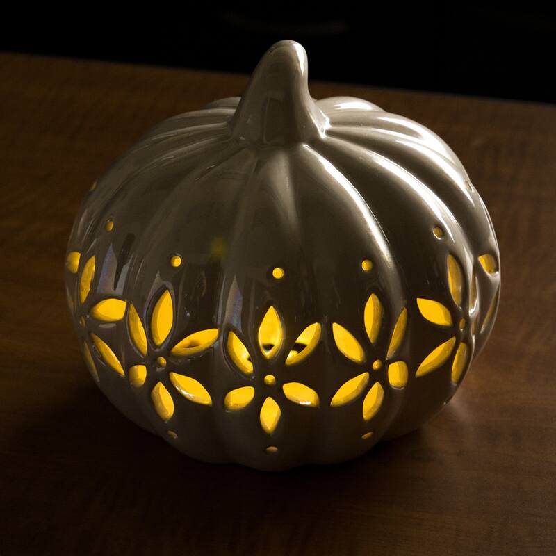 DII Halloween Ceramic Lanterns