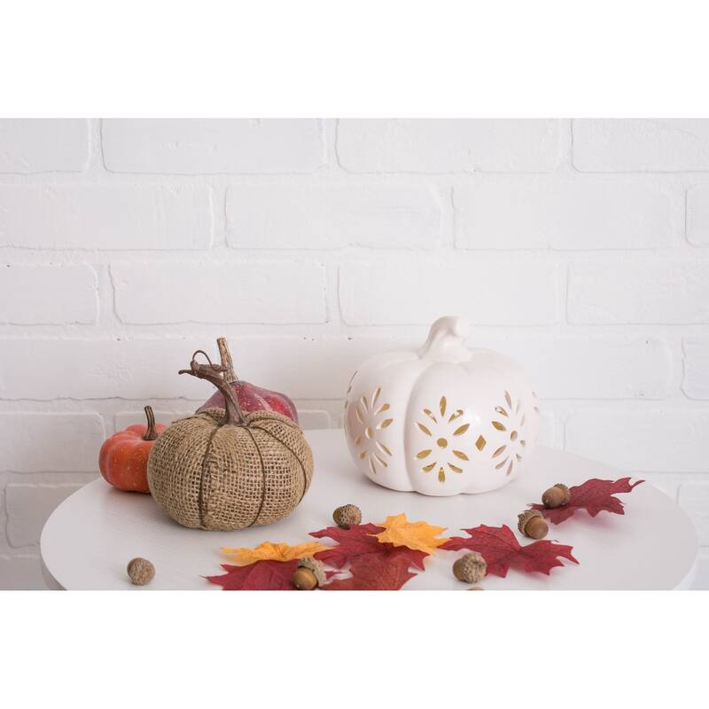 DII Halloween Ceramic Lanterns