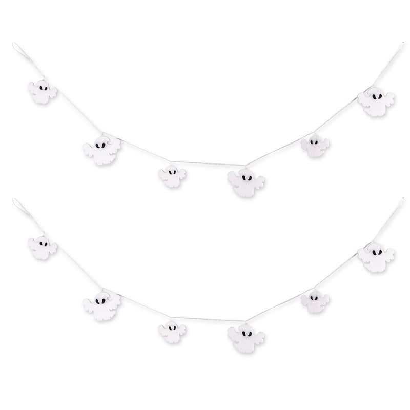 DII Hanging Halloween Decorations - Ghost Garland