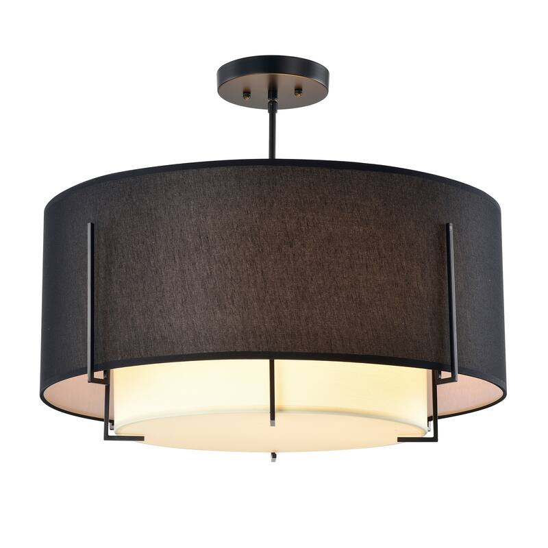 Fazlo Matte Black 5-light Chandelier