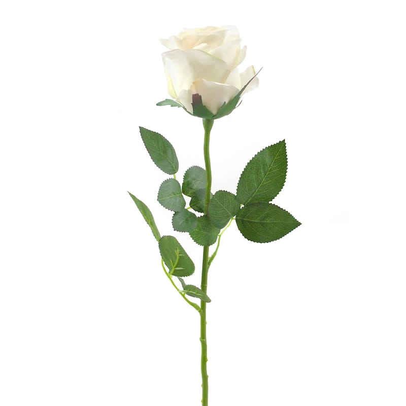 DII Closed Rose Flower (Set of 4)