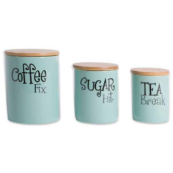 coffee tea sugar container set