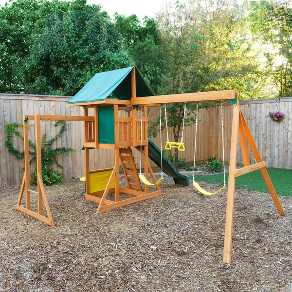 kidkraft brightside wooden playset