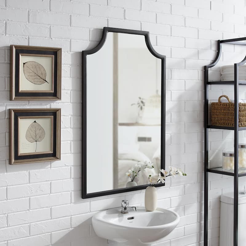 Crosley Aimee Oil-rubbed Bronze/Black Wall Mirror