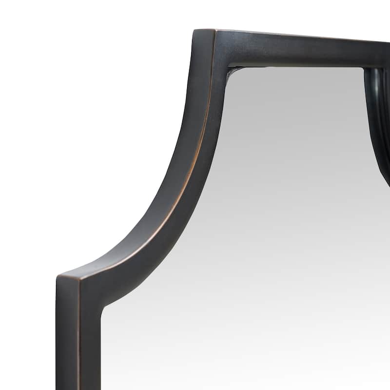 Crosley Aimee Oil-rubbed Bronze/Black Wall Mirror - Bronze/Black