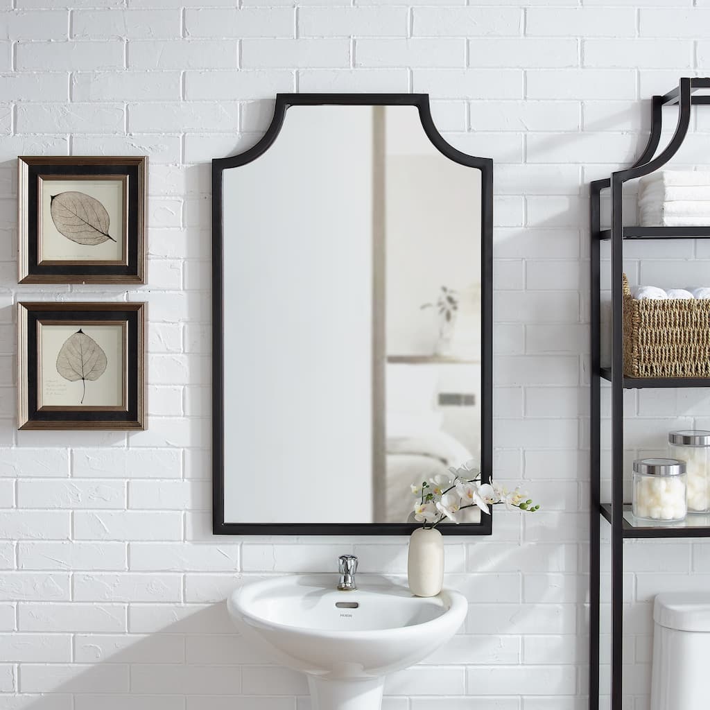 Crosley Aimee Oil-rubbed Bronze/Black Wall Mirror