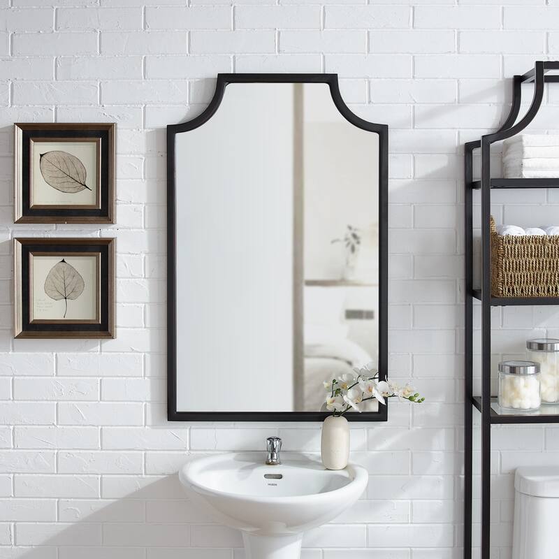 Crosley Aimee Oil-rubbed Bronze/Black Wall Mirror
