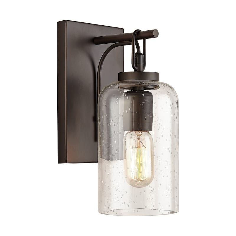1-light Old Bronze Wall Sconce