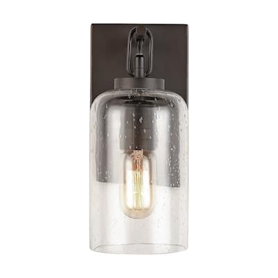 1-light Old Bronze Wall Sconce