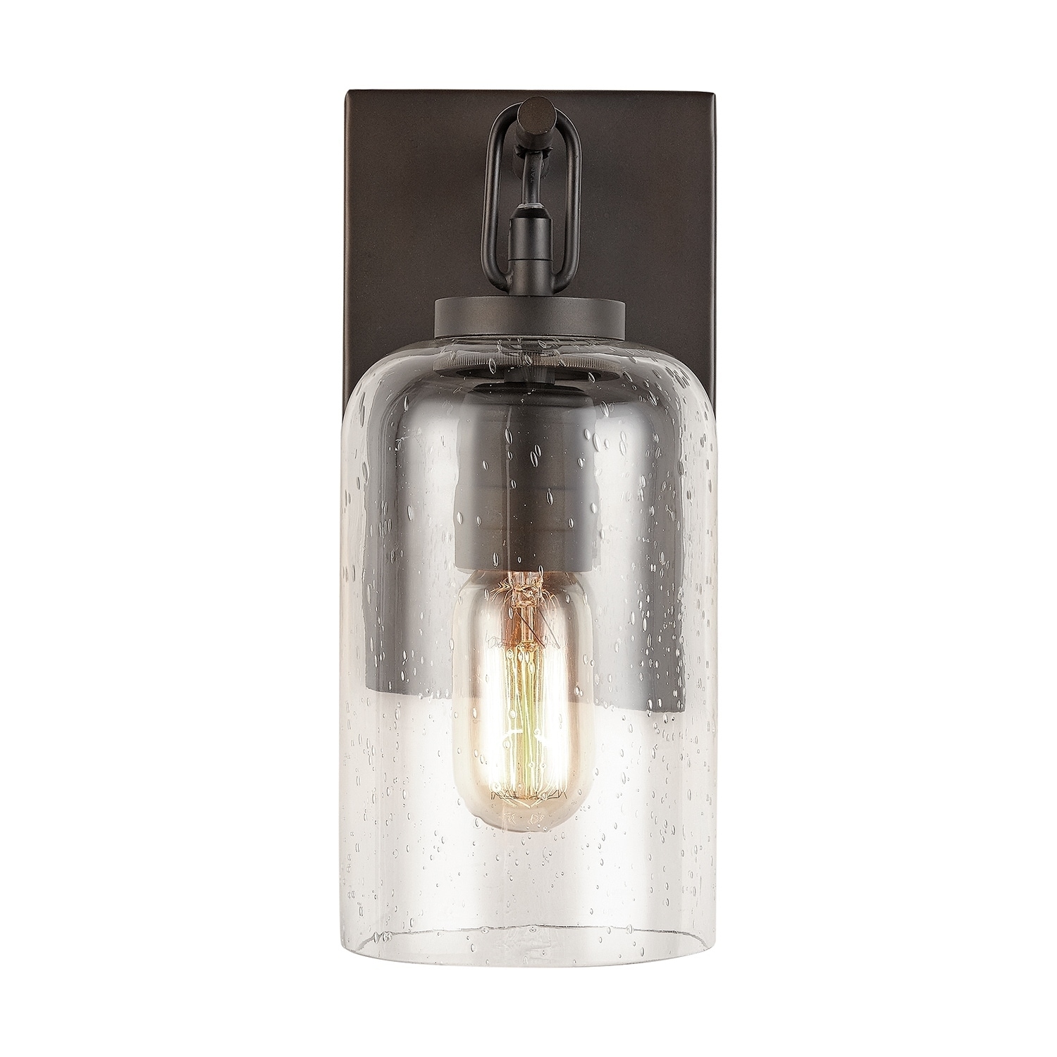 1-light Old Bronze Wall Sconce