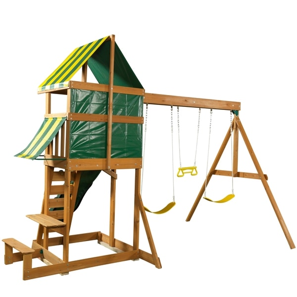 kidkraft spring meadow wooden playset