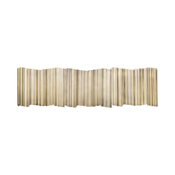 slide 1 of 4, Xavier 3-light Aged Brass Bath/Vanity Fixture