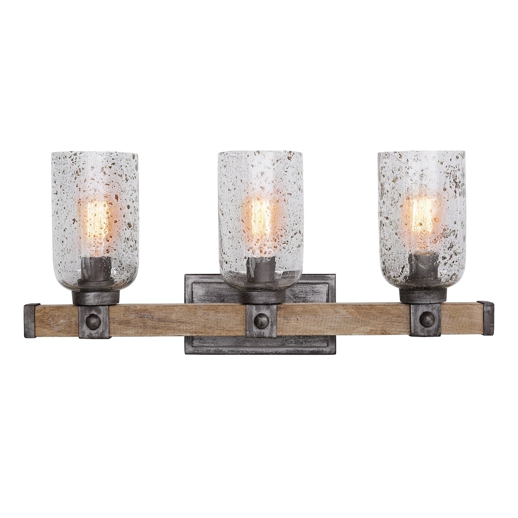 Nolan 3-light Urban Wash Handcrafted Bath/Vanity Fixture