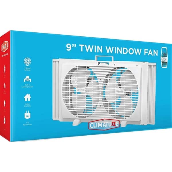 Climature Twin Window Fan Bed Bath & Beyond 28546242