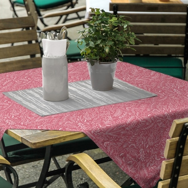 Classic Ditsy Floral Pattern Square Tablecloth. Opens flyout.