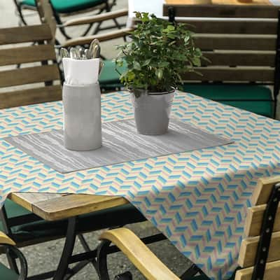 Chevrons Square Tablecloth