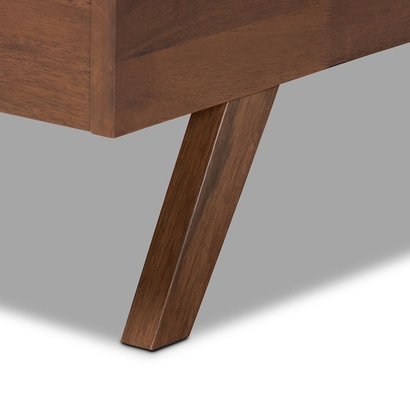 Carson Carrington Idvattnet Mid-century Modern Fabric Bed