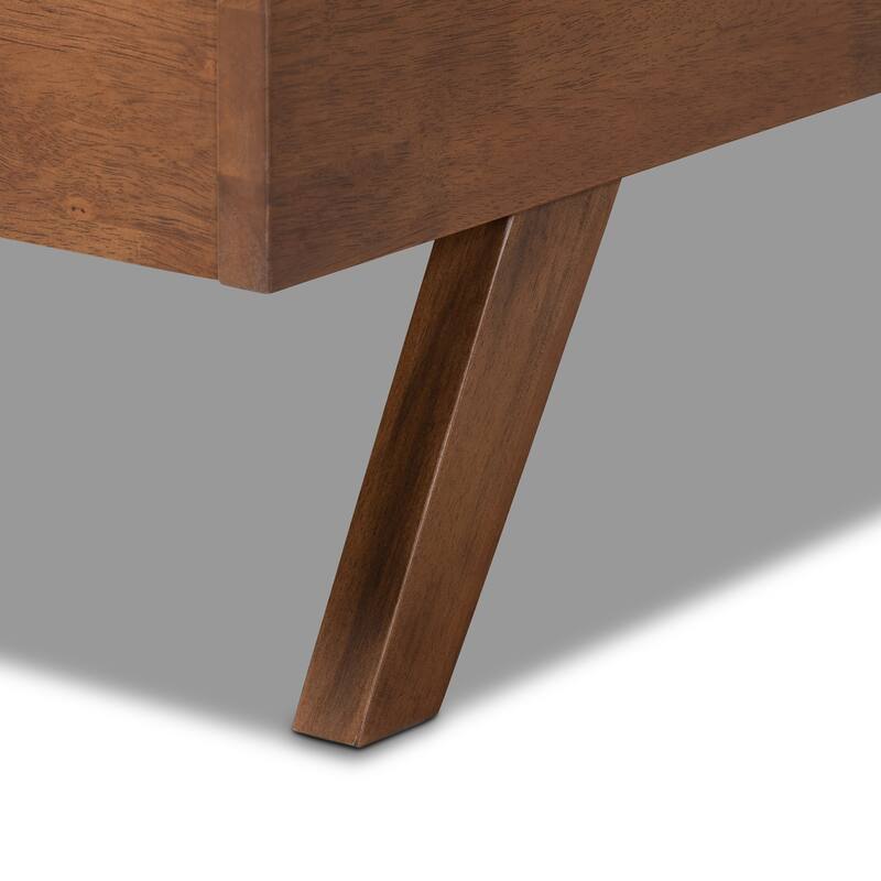 Carson Carrington Idvattnet Mid-century Modern Fabric Bed