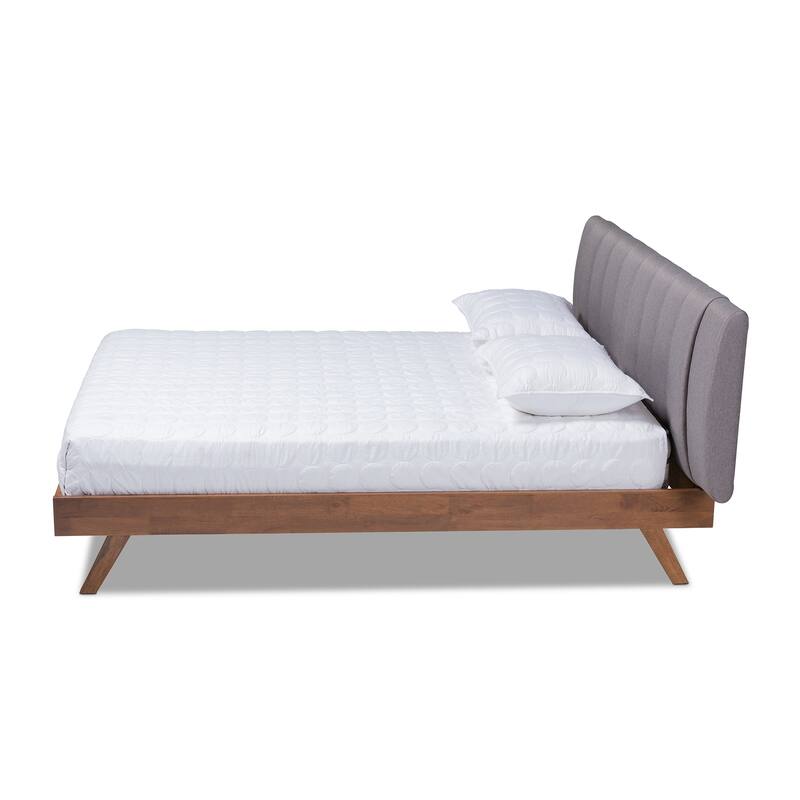 Carson Carrington Idvattnet Mid-century Modern Fabric Bed