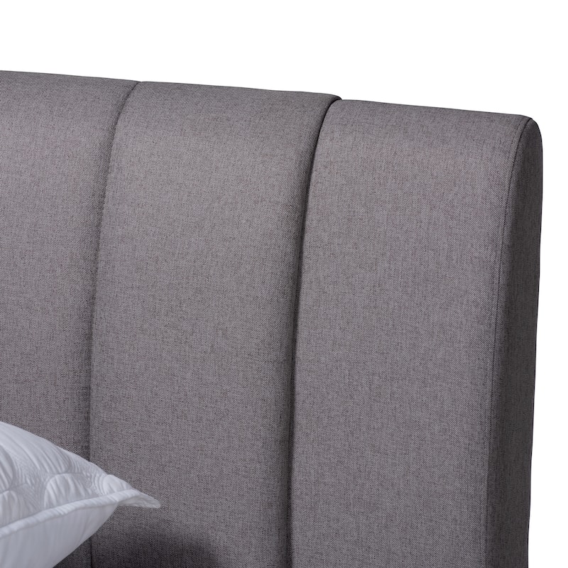Carson Carrington Idvattnet Mid-century Modern Fabric Bed