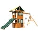 preview thumbnail 8 of 6, KidKraft Treasure Cove Wooden Swing Set / Playset
